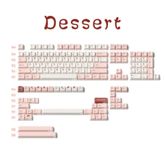 Pink 'Dessert' PBT Keycap Set // Cherry