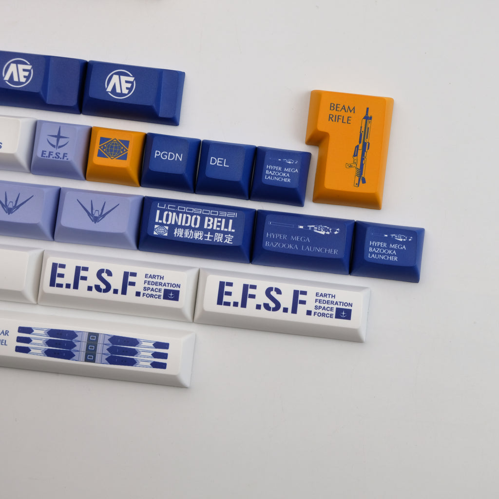 E.F.S.F. Custom Japanese PBT Keycap Set // KCA