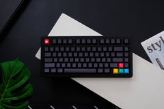 "Black Hole" PBT Keycap Set - 129 Keys for Cherry MX Switches