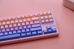 Dreamscape Gradient PBT Keycap Set - 147 Keys, Cherry Profile for MX Switches