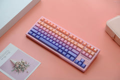 Dreamscape Gradient PBT Keycap Set - 147 Keys, Cherry Profile for MX Switches