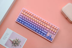 Dreamscape Gradient PBT Keycap Set - 147 Keys, Cherry Profile for MX Switches