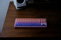 Dreamscape Gradient PBT Keycap Set - 147 Keys, Cherry Profile for MX Switches