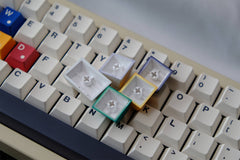 GB Themed Retro Keycap Set - A Tribute to the Game Boy Era