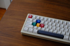 GB Themed Retro Keycap Set - A Tribute to the Game Boy Era