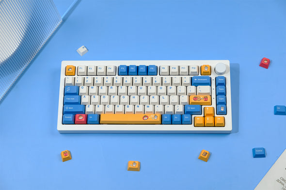 Chips-dog Theme Custom PBT Keycap Set // Cherry