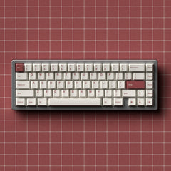 Minimalist Style Japanese PBT Keycap Set // Cherry