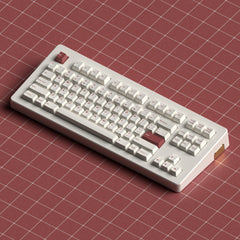 Minimalist Style Japanese PBT Keycap Set // Cherry