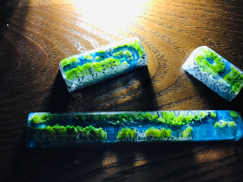Mountain Creeks Custom Handmade Resin Keycaps