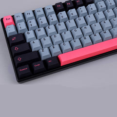 Pink Gray Black 8008 Keycap Set // Cherry
