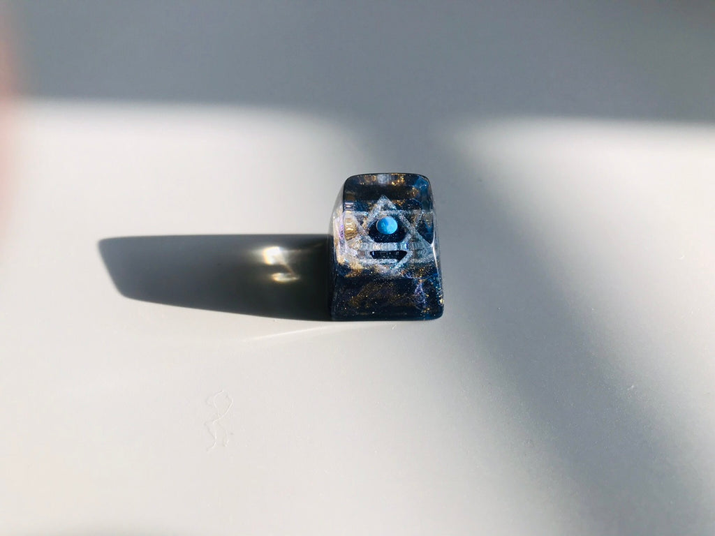The ‘Universe' Handmade Resin Keycap