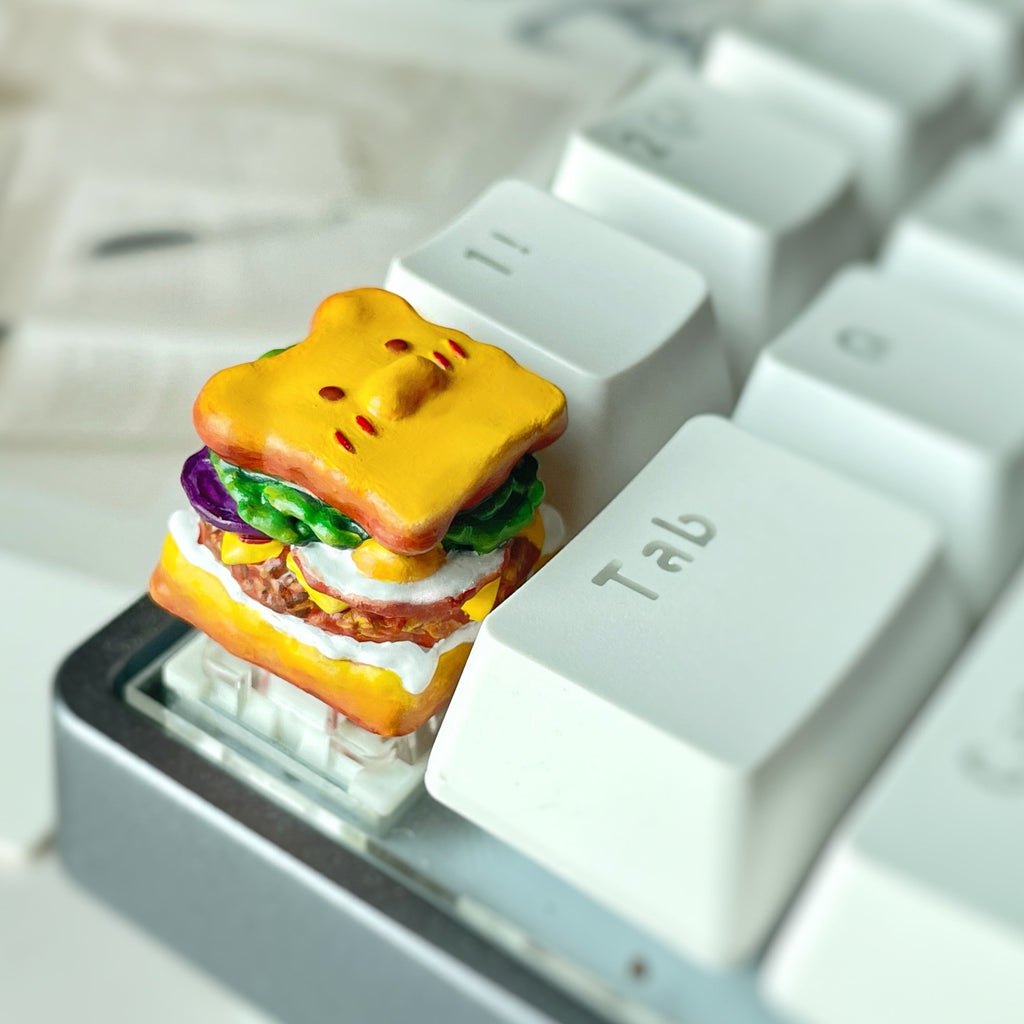 Mini Sandwich Handmade Resin Keycap