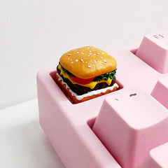 Mini Hamburger Handmade Keycap