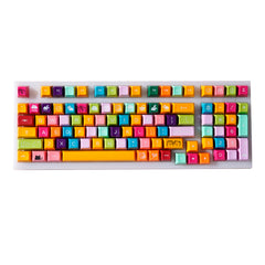 Colorful Corn Kernel ABS Keycap Set // SA