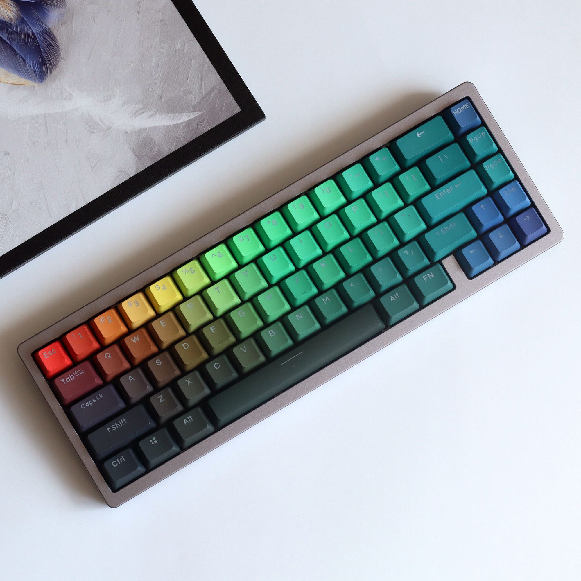 Prism Gradient PBT Keycap Set Backlit // OEM