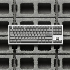 Concrete PBT Keycap Set // Cherry
