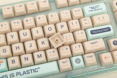 'This is Plastic' PBT Keycap Set // XDA