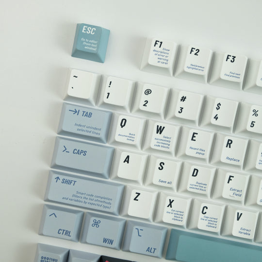 'Hello world' Programmer PBT Keycap Set // Cherry