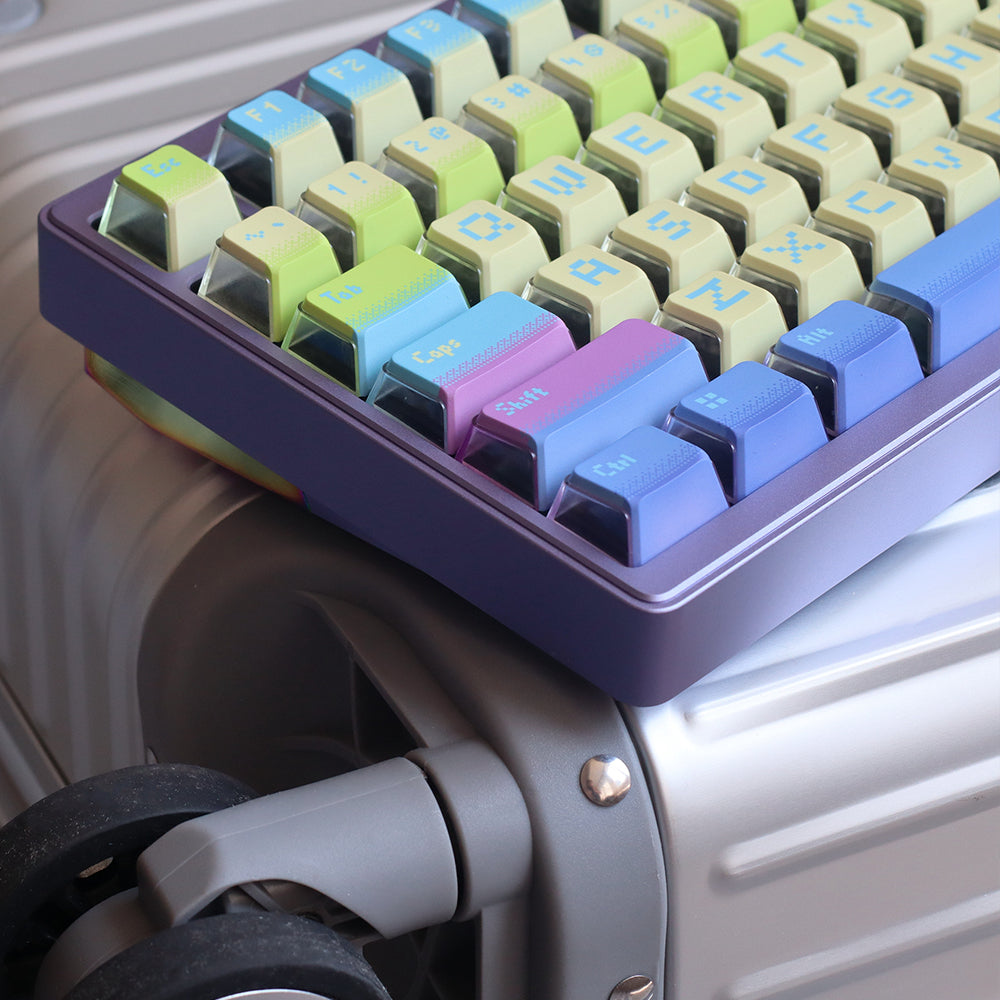 Pixel Ocean Side-Lit PBT Keycaps | OEM