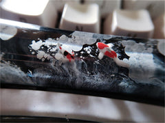 Zen Koi Fish Custom Handmade Resin Keycaps